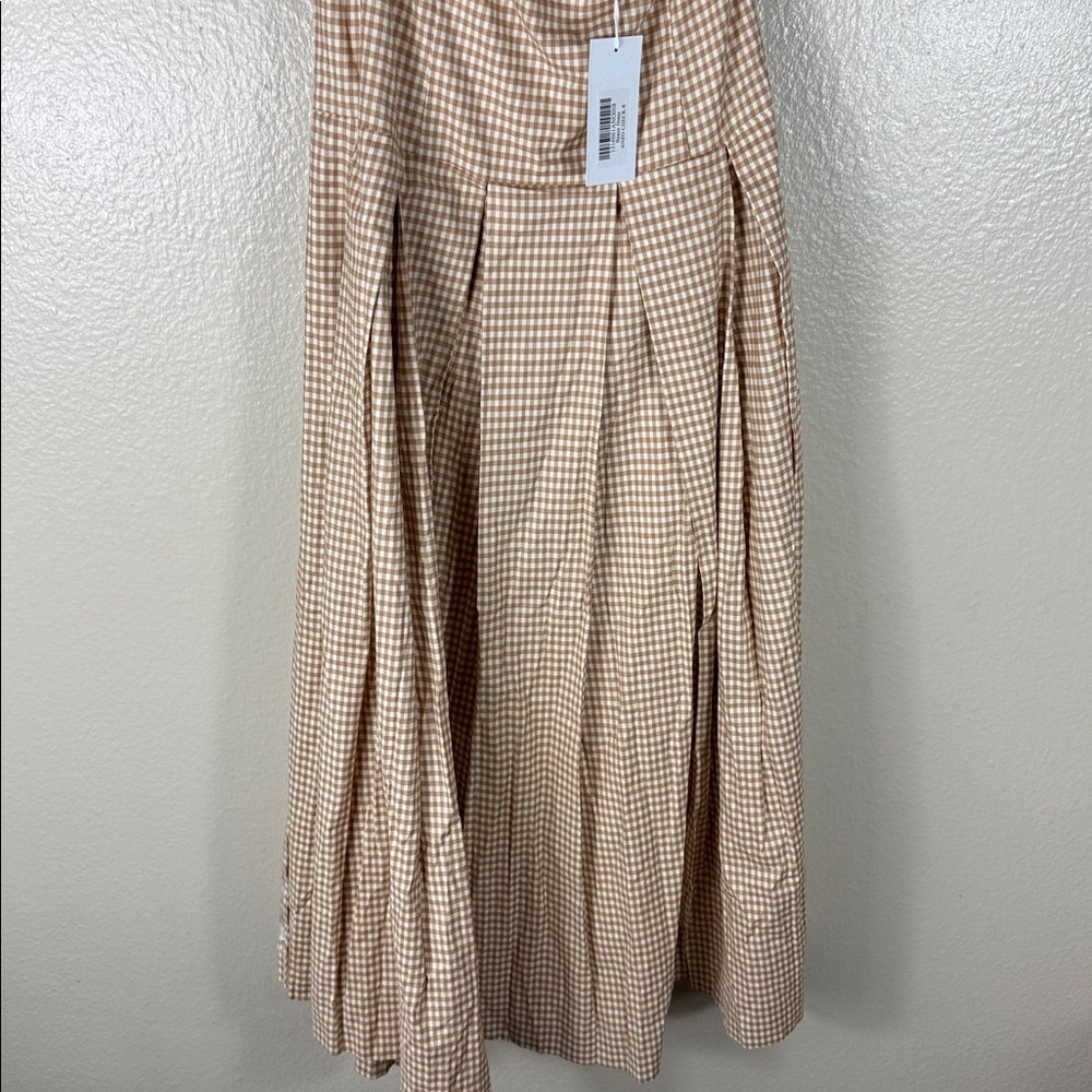 Reformation Beaux Dress in Anzo Check - Picture 11 of 13